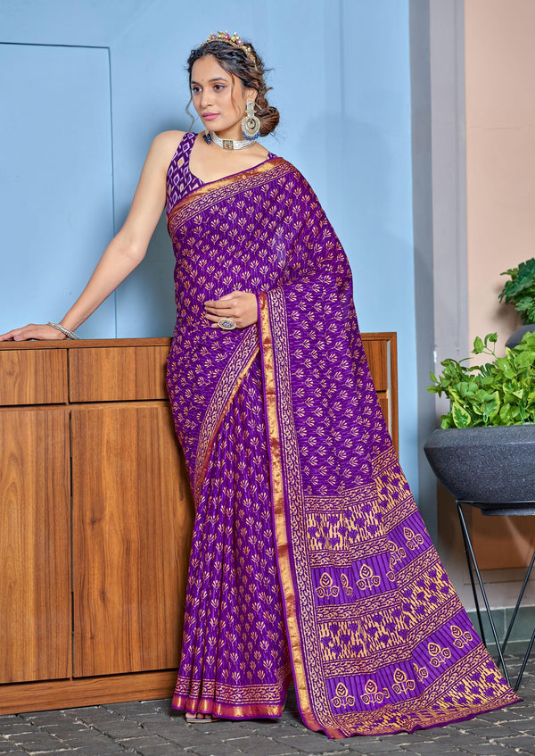 Designer MulCotton Saree
