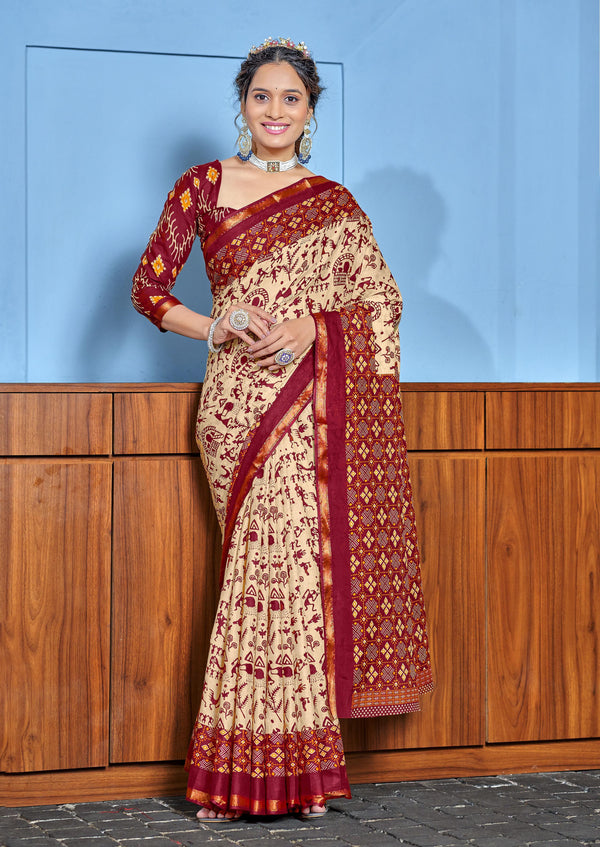 New Designer MulCotton Saree
