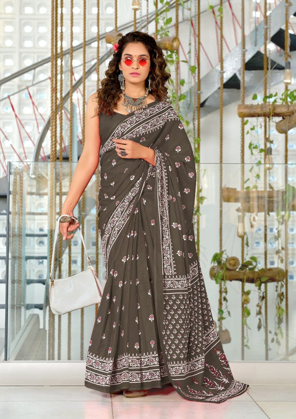 Designer Soft Cotton Saree
